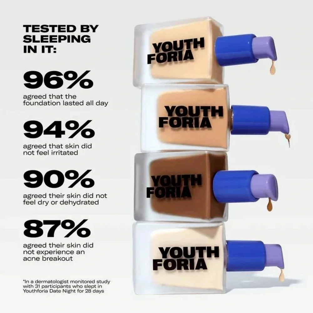 Youthforia 180 Light Date Night Skin Tint Serum Foundation 1.18oz